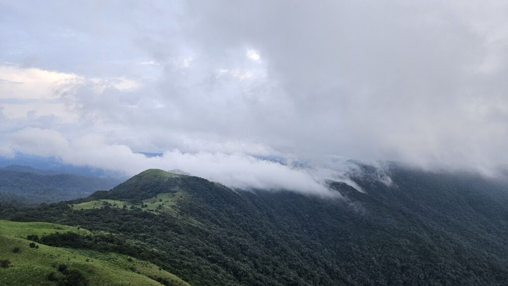 Amazing view from the Mandalpatti Top, Coorg