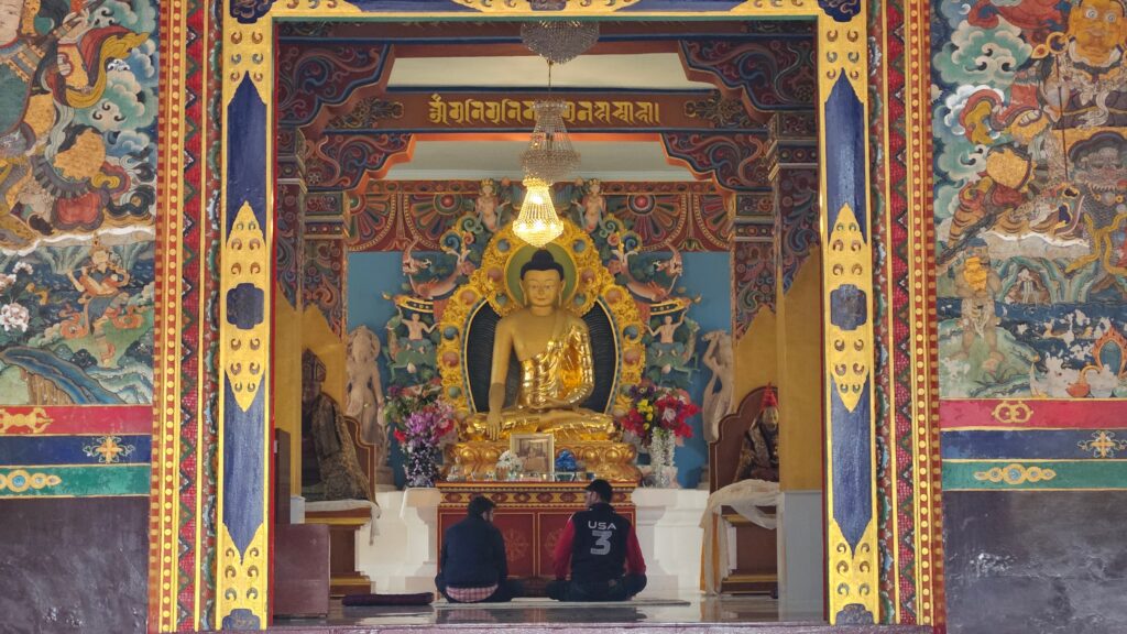 The chokling monastery