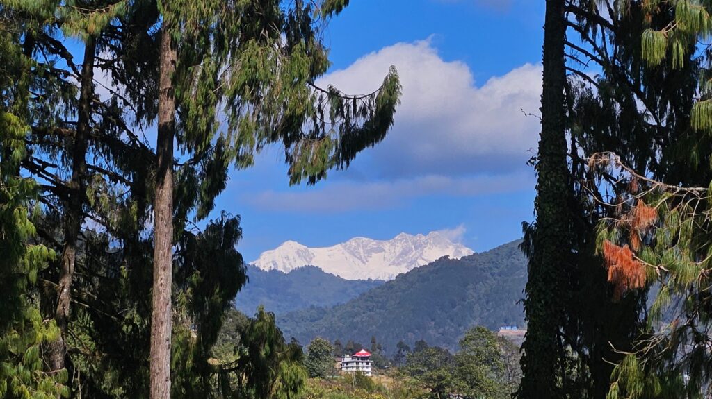 the first glimpse of the sleeping buddha