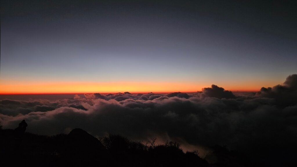 magical sunset at aal