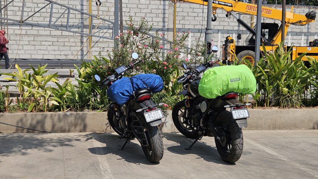 Our pretty motorcycles!