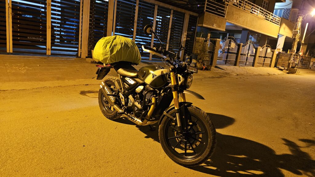 The start - Munnar bike trip