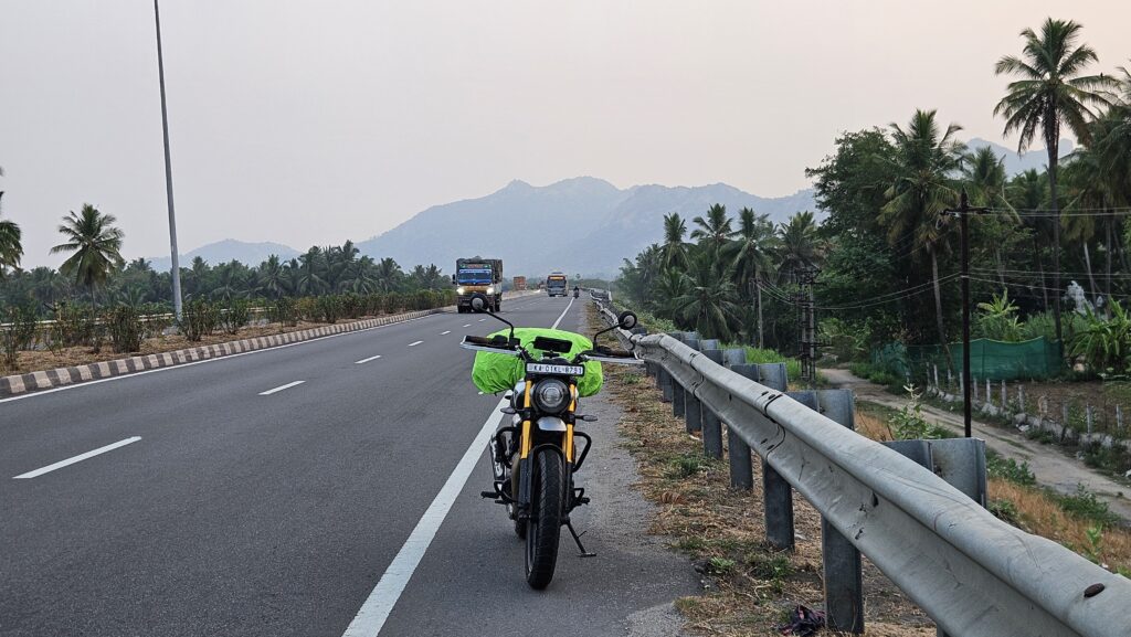 Krishnagiri - Munnar bike trip