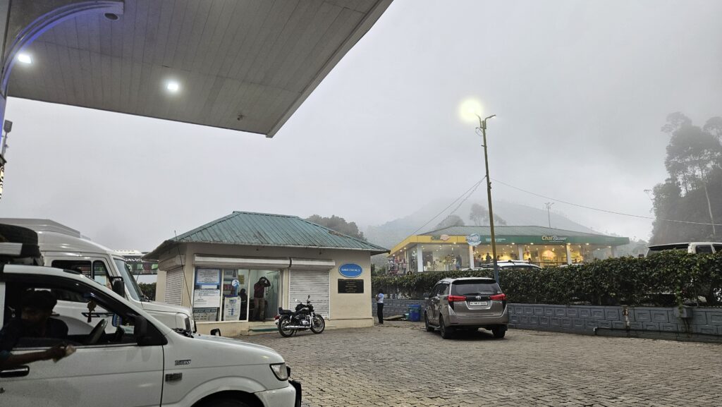 BPCL Petrol pump - Munnar bike trip