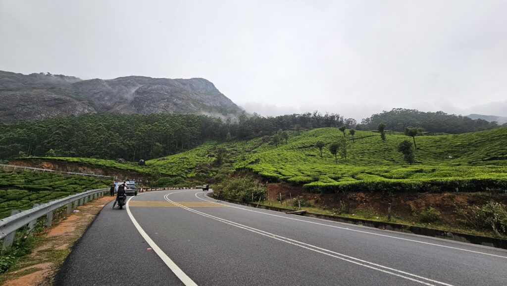 Route to Suriyanelli - Munnar bike trip